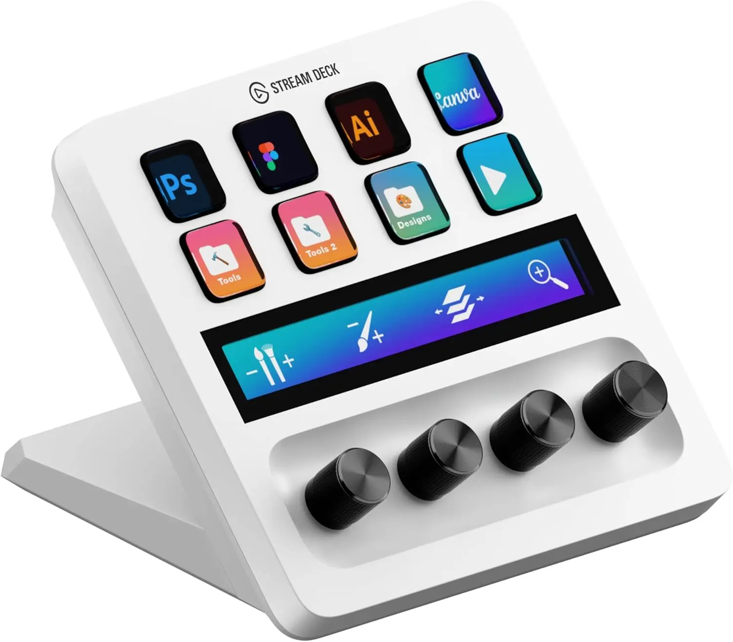 Elgato Stream Deck + White